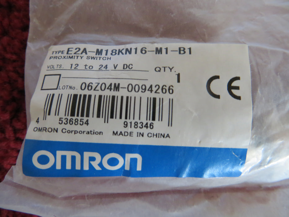 Omron E2A-M18KN16-M1-B1 "Proximity switch"