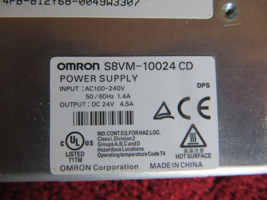 Omron S8VM-10024 CD "Power supply"