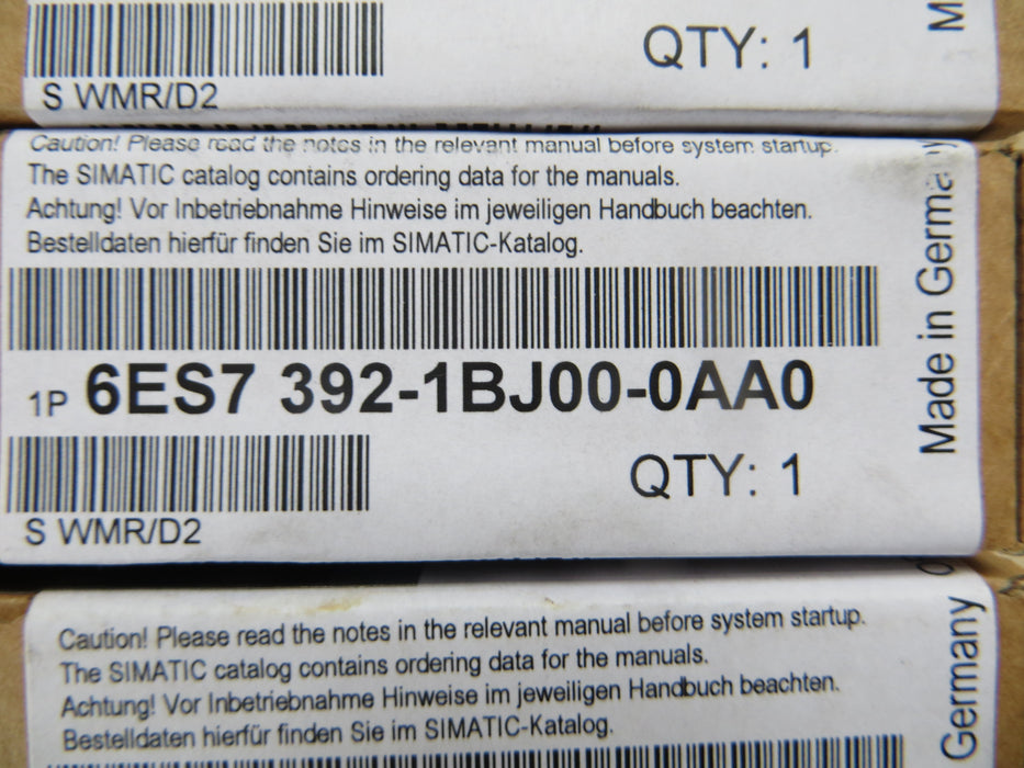 Siemens 6ES7 392-1BJ00-0AA0 "Connector"