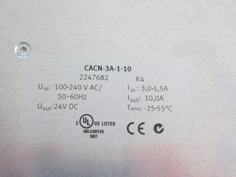 Festo CACN-3A-1-10 - 2247682 "Power supply"