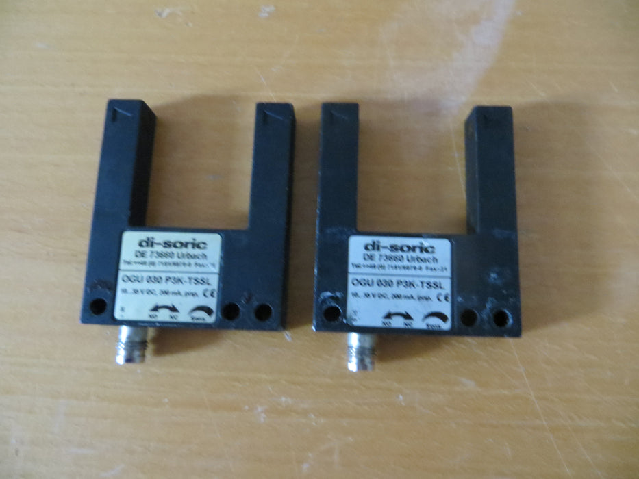 Di- Soric OGU 050 P3K-TSSL "Fork light barrier"