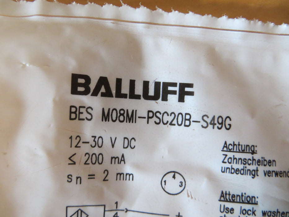 Balluff  BES MO8MI-PSC20B-S49G  "Switch"
