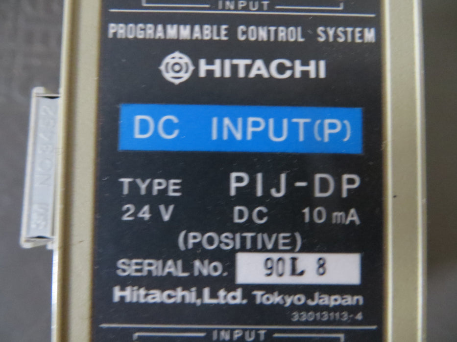 Hitachi EH-XD16 "PLC DC-ingang"