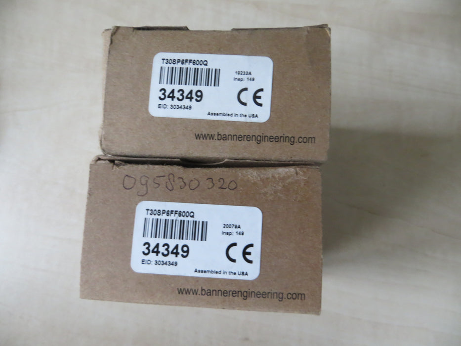 Banner T30SP6FF600Q  "Sensor"