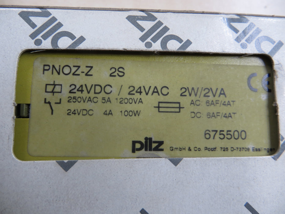 PILZ PNOZ XV3.1P 30/24VDC 3n/o 1n/c2n "Veiligheidsrelais"
