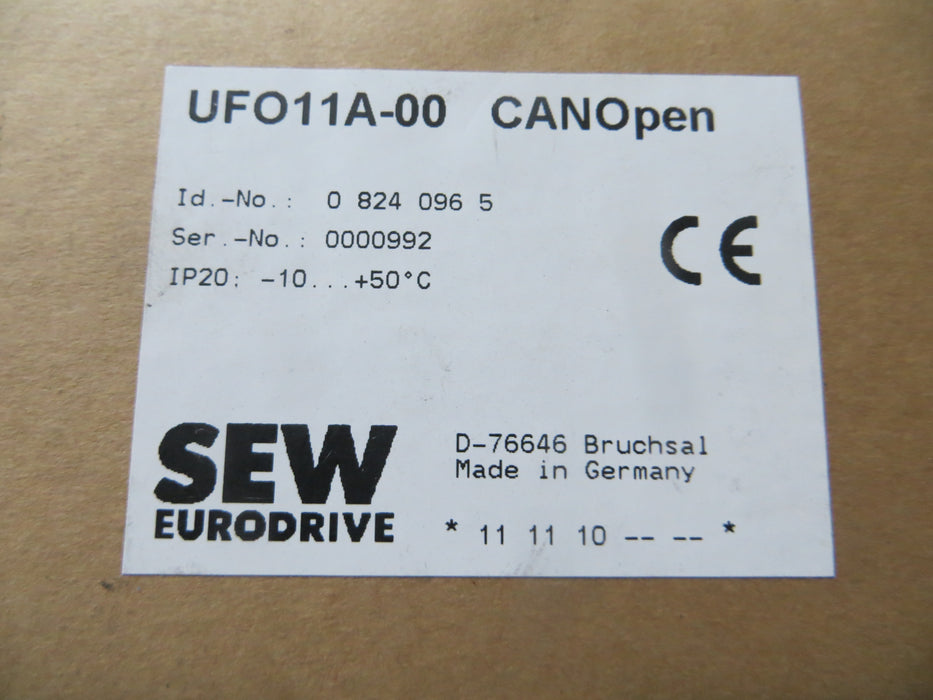 Sew  UFO11A-00  "CANOpen"