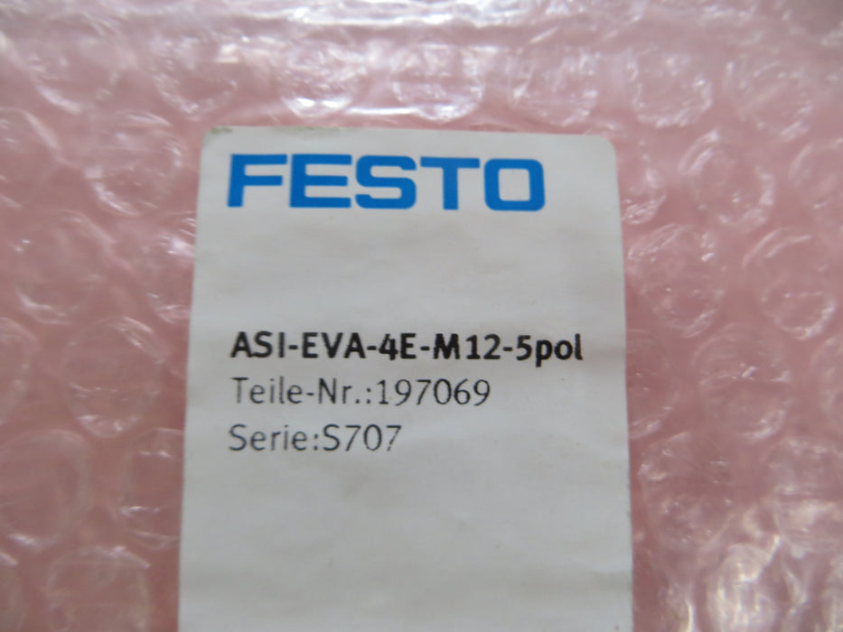 Festo  ASI-EVA-4E-M12-5POL "Cable"