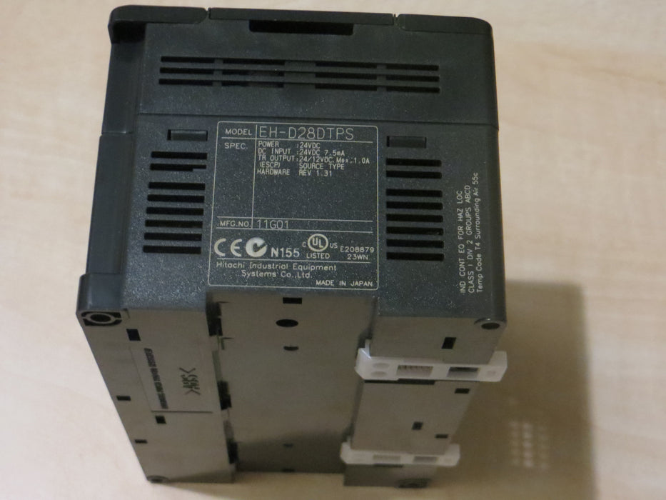 Hitachi EH-XD16 "PLC DC-ingang"