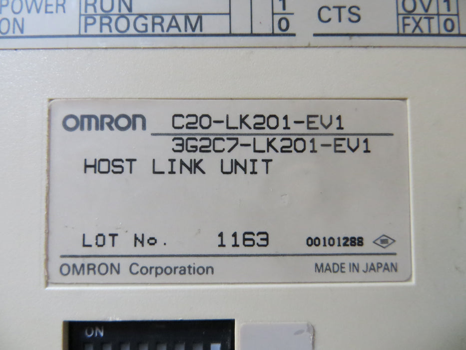 Omron C20-LK201-EV1 " Host link unit"
