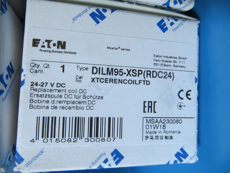 Eaton DILM95-XSP(RDC24)  "Replacement coil"