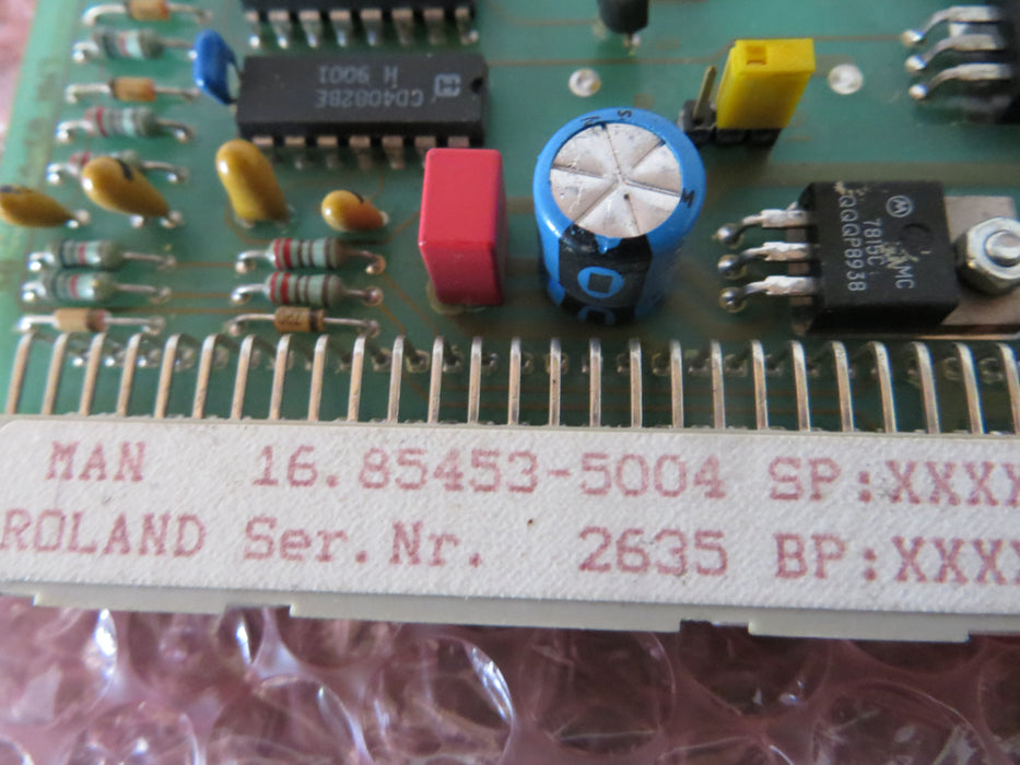 Man Roland 16.85453-5004  "PC circuit board"