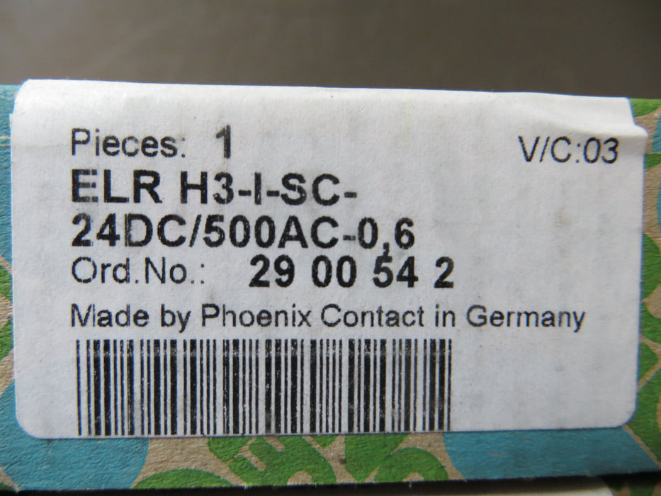 Phoenix Contact ELR-H3-I-SC-24DC/500AC-0,6  "Motor starter"