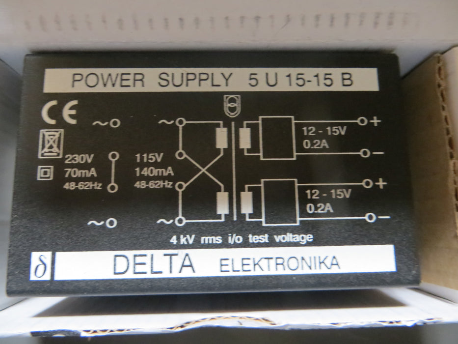 Delta Elektronika  5U 15-15 B "Power Supply"