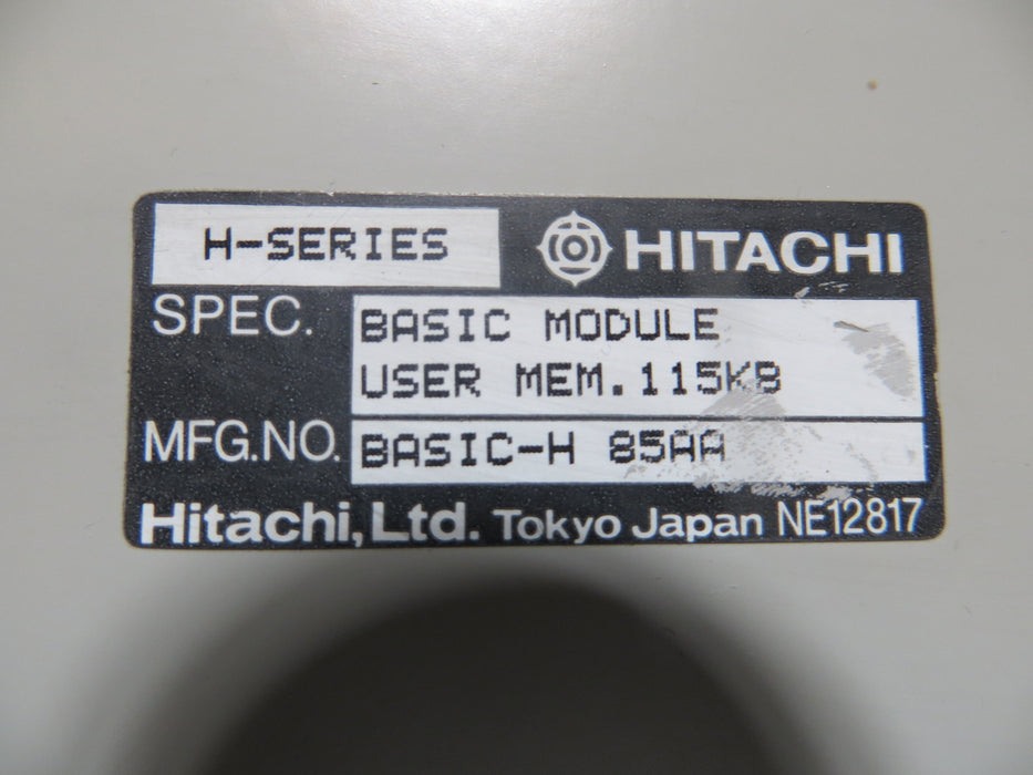 Hitachi EH-XD16 "PLC DC-ingang"