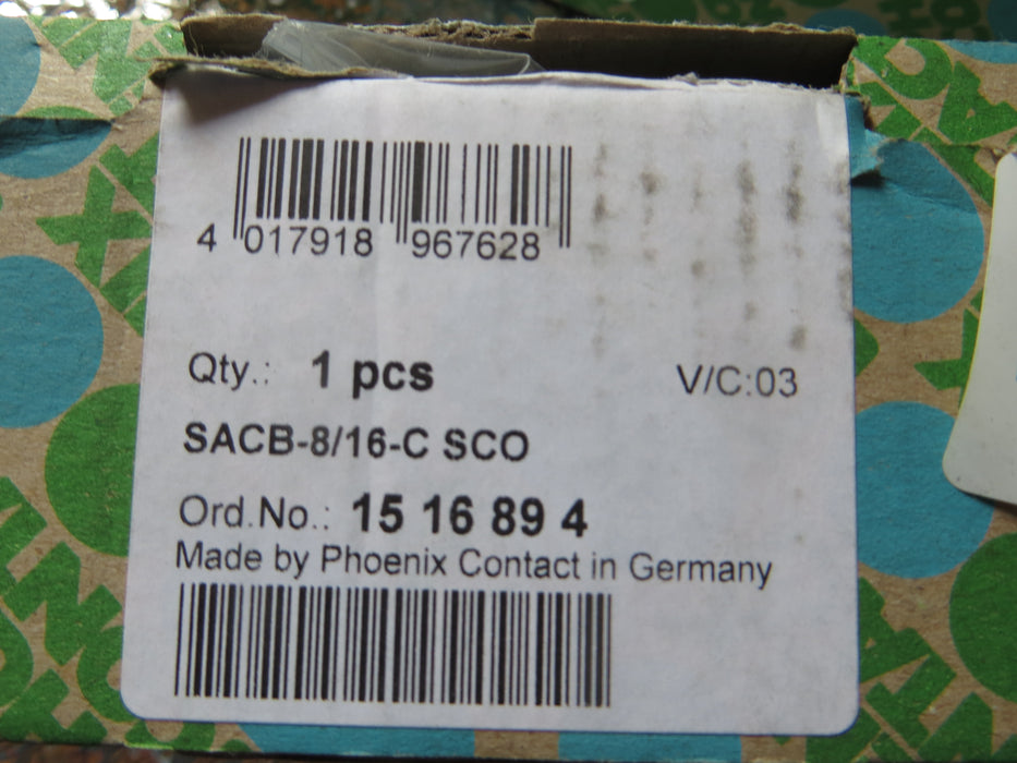 Phoenix Contact SACB-8/16-C SCO  "Distribution Box"