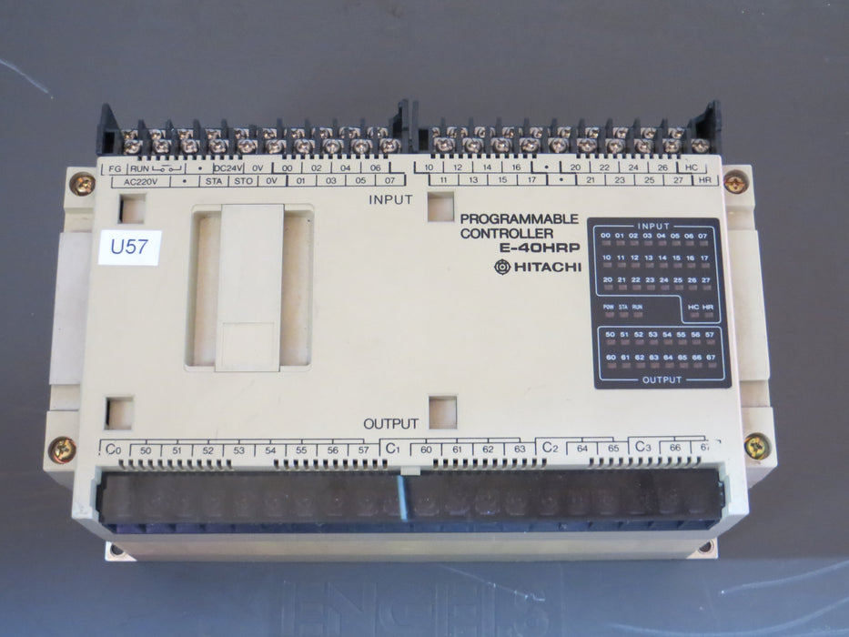 Hitachi EH-XD16 "PLC DC-ingang"