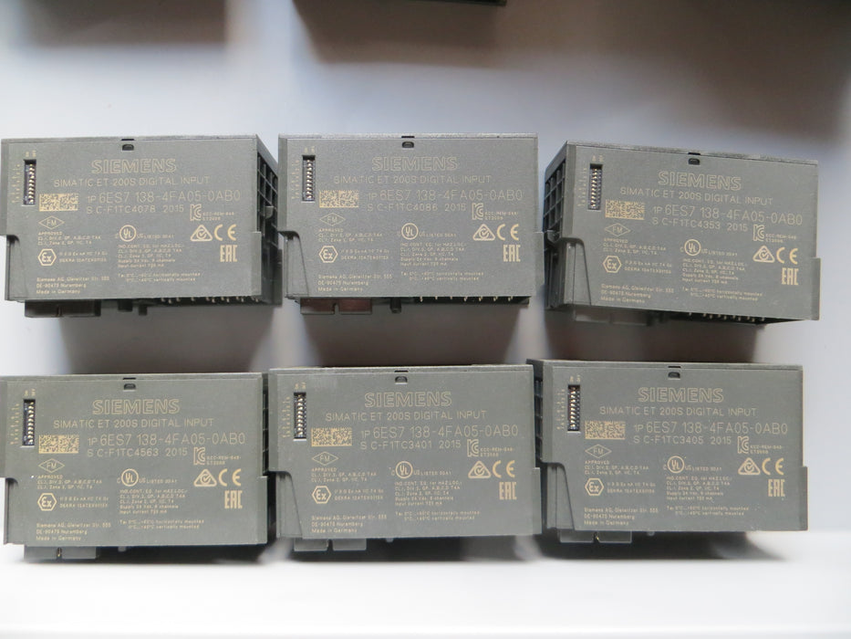 Siemens 6ES7 138-4FA05-0AB0  "PLC DI input"