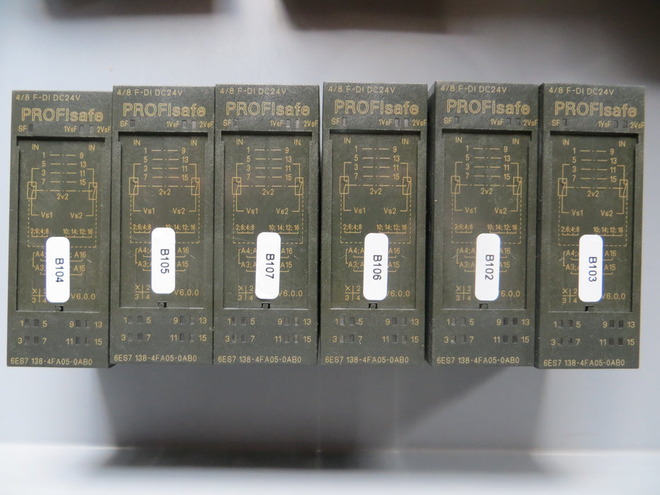 Siemens 6ES7 138-4FA05-0AB0  "PLC DI input"