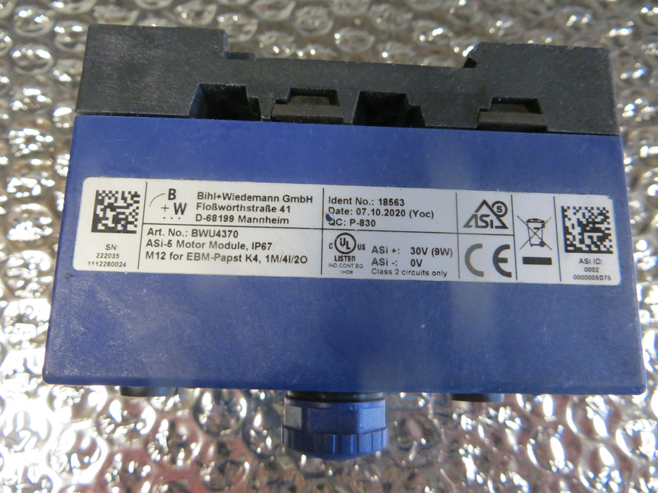 Bihl + Wiedemann  BWU4370 "Motor module"