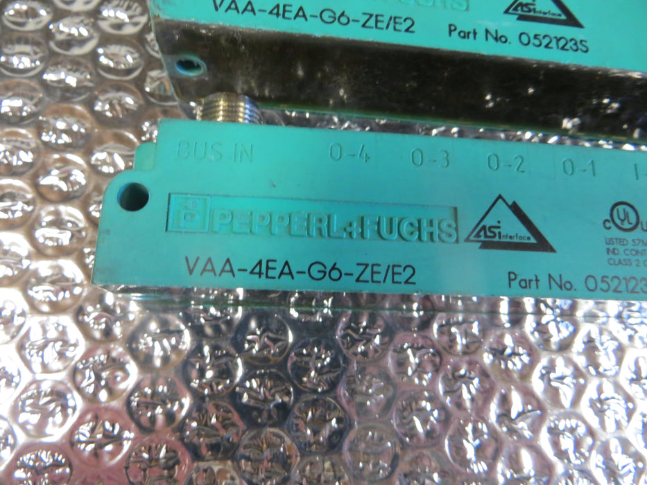 Pepperl + Fuchs VAA-4EA-G6-ZE/E2 "052123S Interface module"
