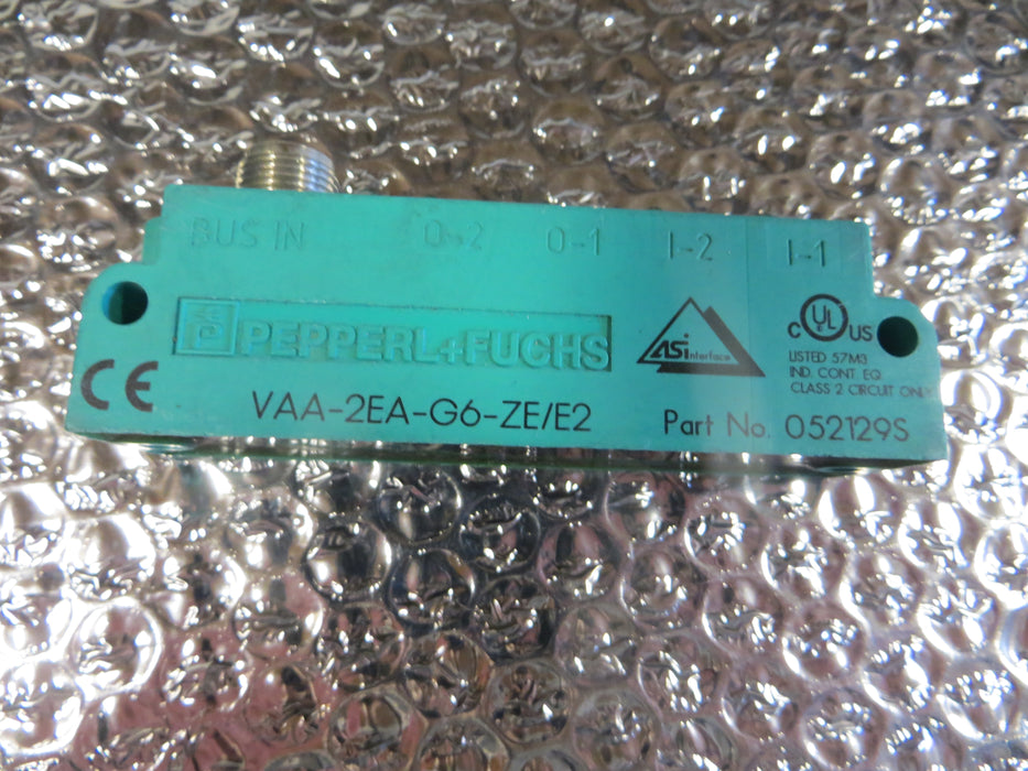 Pepperl + Fuchs VAA-2EA-G6-ZE/E2  "052129S Interface module"