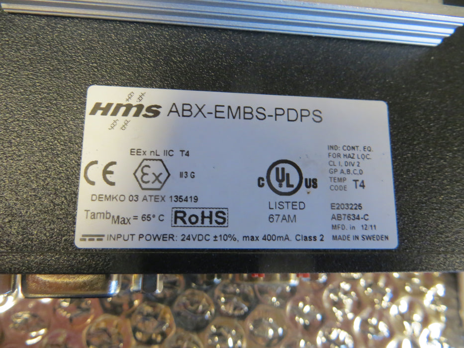 Anybus ABX-EMBS-PDPS  "Gateway"