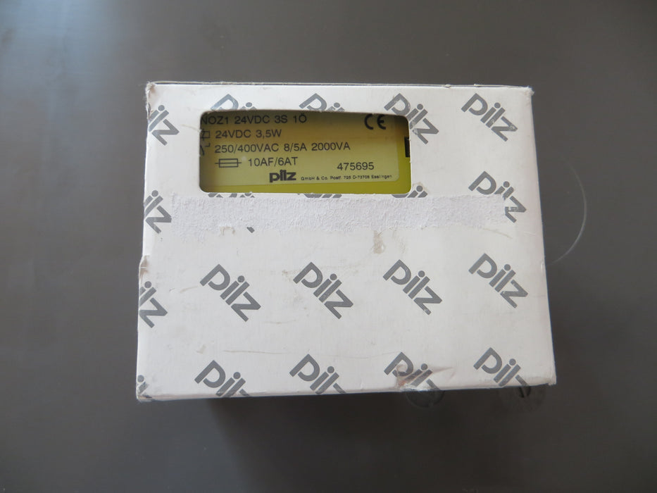 PILZ PNOZ1 24VDC 3S1O  475695 "Safety Relay"