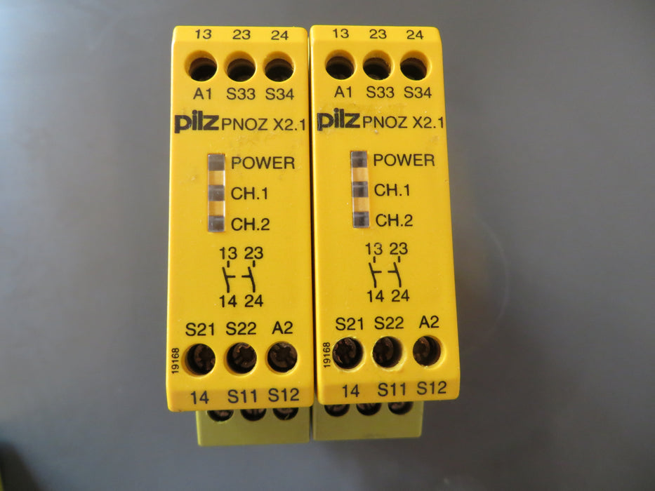 PILZ PNOZ X2.1  2S  774306  "Relay"