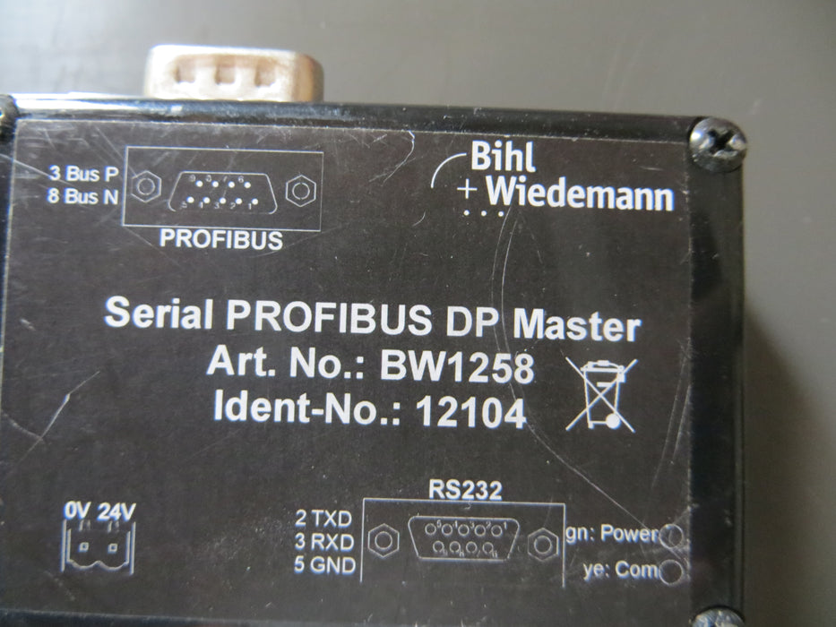Bihl + Wiedemann  BW1258  "Profibus master"