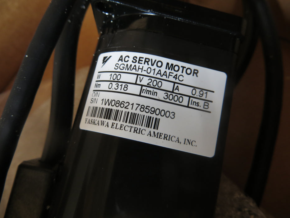 Yaskawa Electric SGMAH-01AAF4C "Servo motor"
