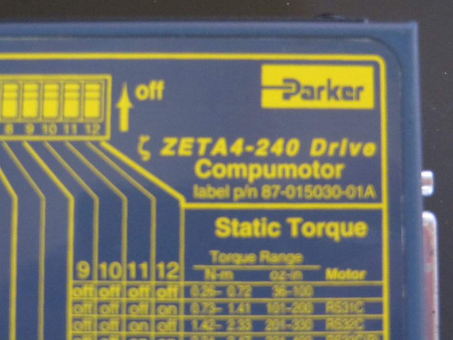 Parker ZETA4-240  "Driver"