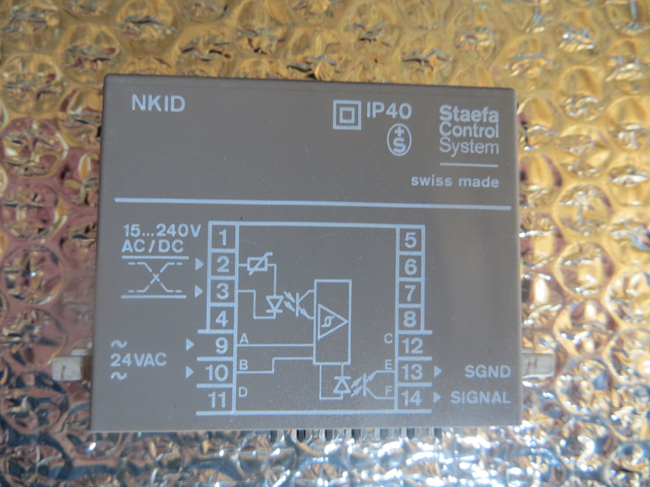 Landis & Staefa NKID "PLC input"