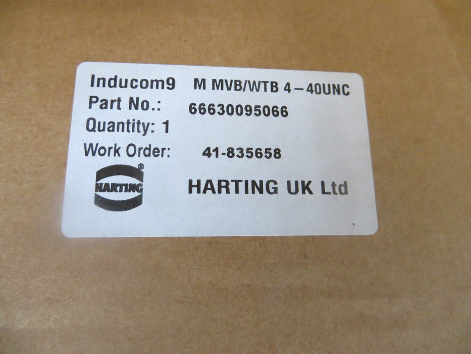 Harting 66630095066 inducom9 "Connector"