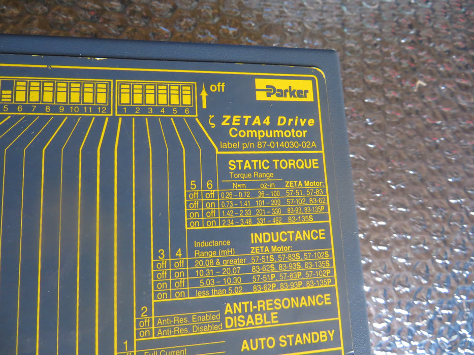 Parker ZETA4  "Driver"