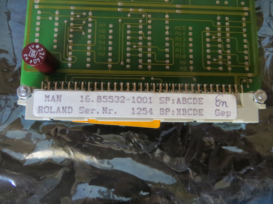 Man Roland 16.86310-3003 "Systeempaneel"