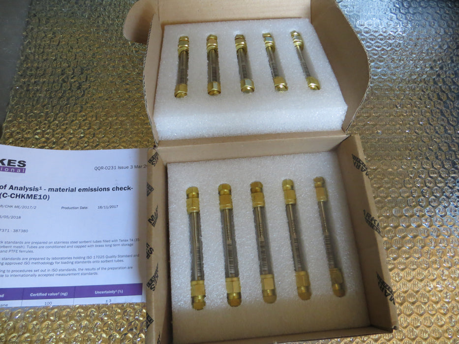Agilent Technologies C-CHKME10 "Material emission standard"