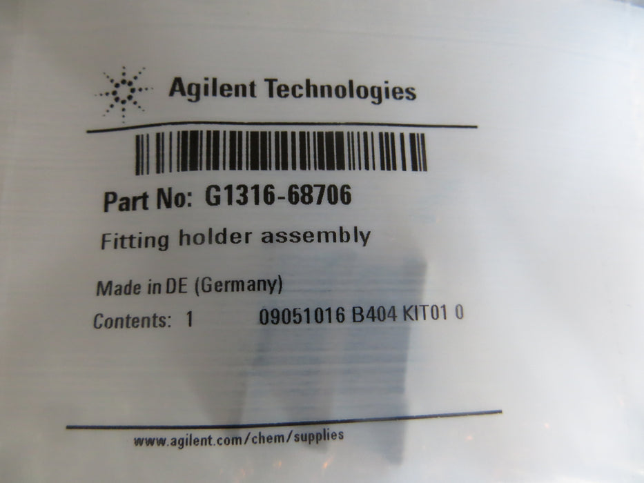 Agilent Technologies C-CHKME10 "Materiaalemissienorm"