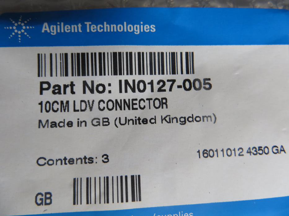 Agilent Technologies C-CHKME10 "Materiaalemissienorm"