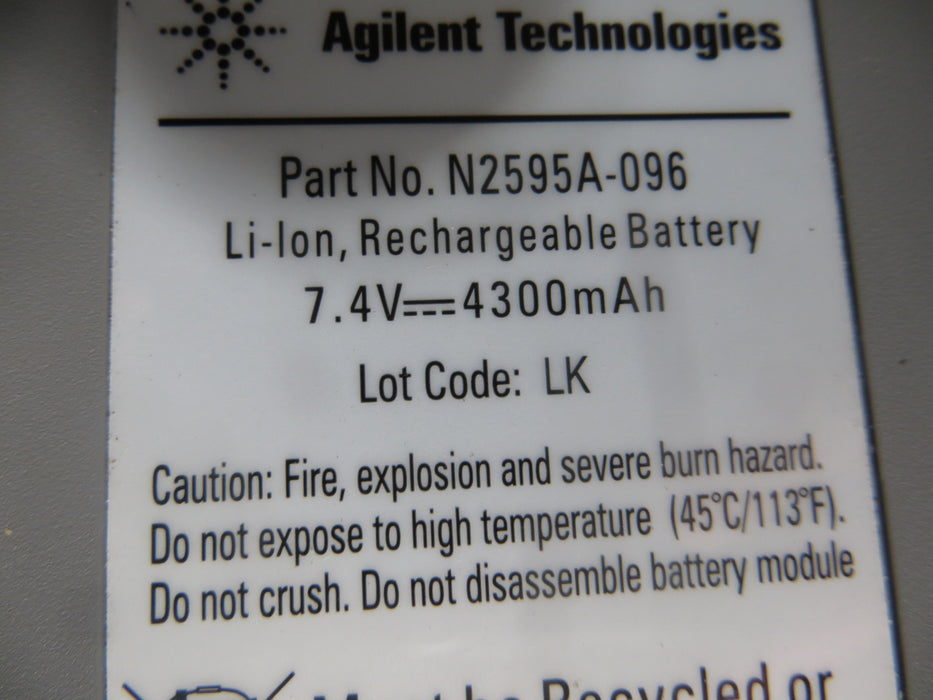 Agilent Technologies N2595A-096 "Rechargeable battery"