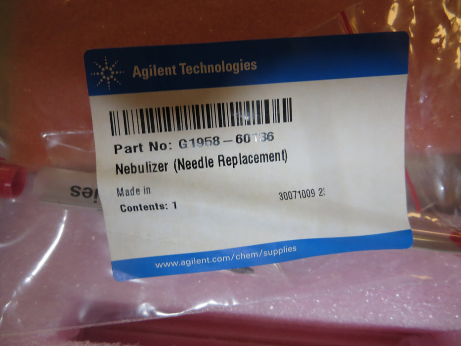 Agilent Technologies G1878-B & G1958-60136 "Needle Replacement Kit"