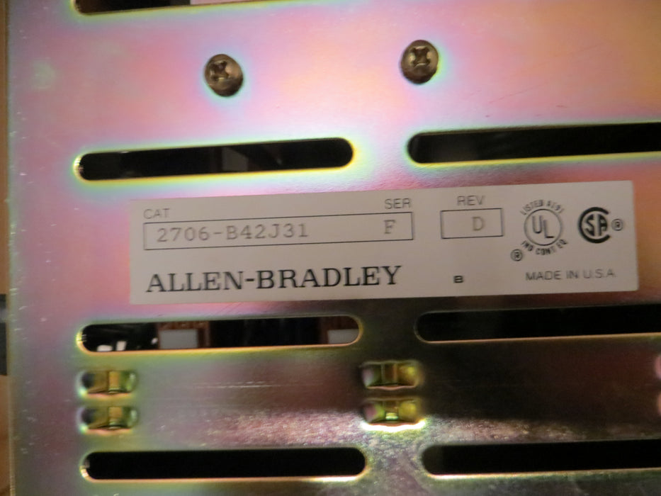 Allen Bradley 2706-B42J31  "Dataliner"