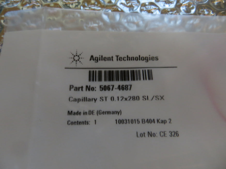 Agilent Technologies 5067-4687  "Capillary"