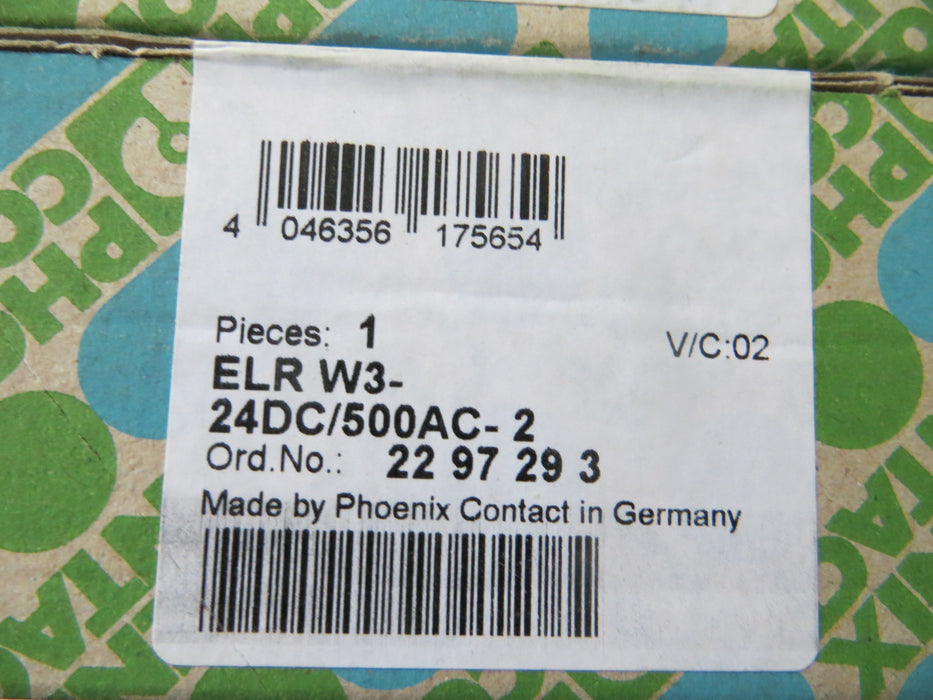 Phoenix Contact ELR W3 24DC/500AC-2  "Contactor"