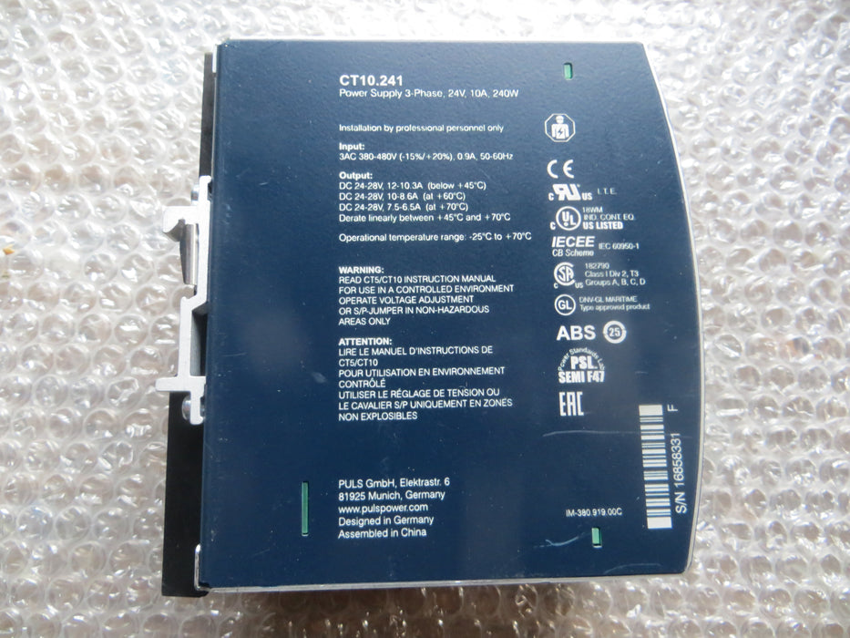 PULS  CT10.241  "Power Supply"