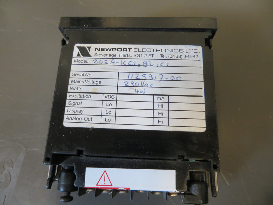 Newport 202A-KC1,BL,C1  "Panel Meter"