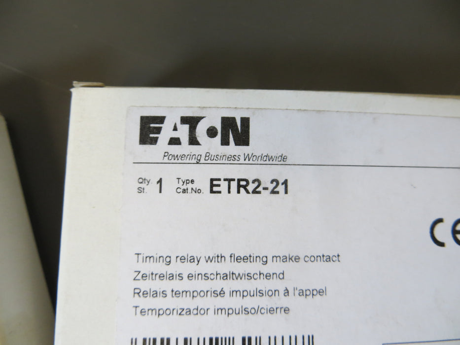 Eaton ETR2-21 "Timer Relay"