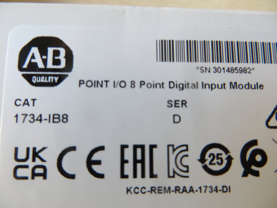 Allen Bradley 1734-IB8 "POINT I/O" (Copy)