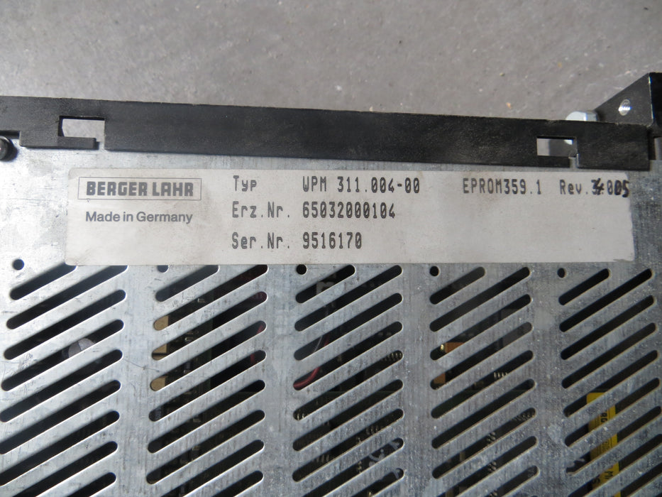 Berger Lahr WPM 311.004-00 "Driver"