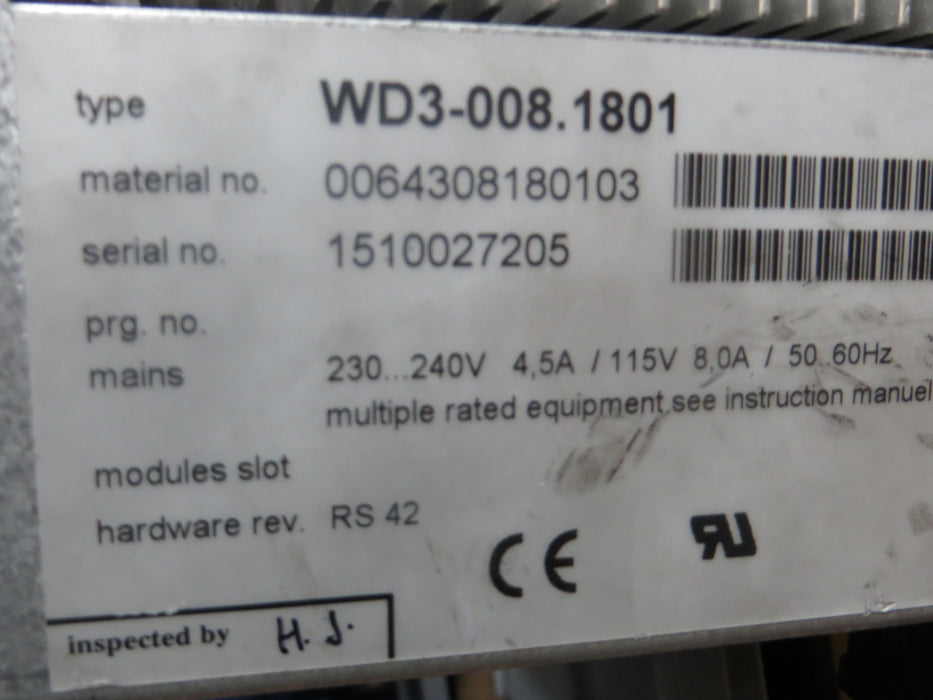 Berger Lahr  WD3-008 18-01 "Driver"