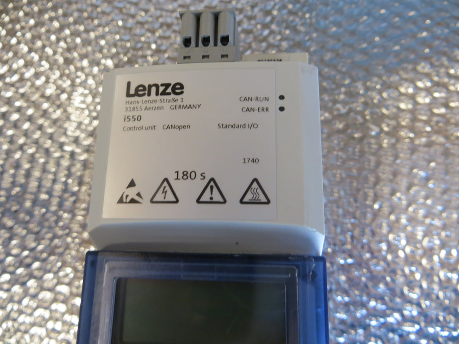 Lenze  i550 Contol unit  CAN open - 2,2 Kw/3HP  "Inverter"
